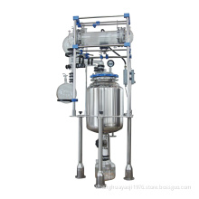 Glass Agitator Jacketed Reactor/ Laboratory Reaction Vessel